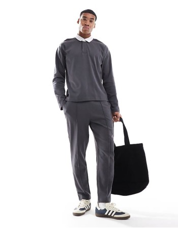 copenhagen sweatshirt co-ord in dark green