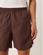 Icon 7 inch quick dry training shorts with zip pockets in black